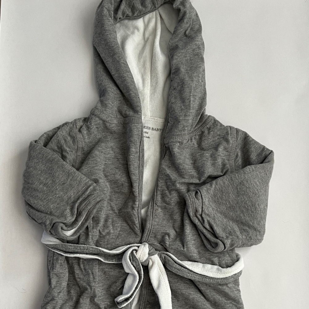 Burt's Bees Baby Cream Hooded Robe